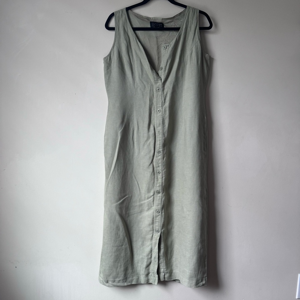 ‼️SOLD‼️ Spencer Jeremy Sage Green Dress